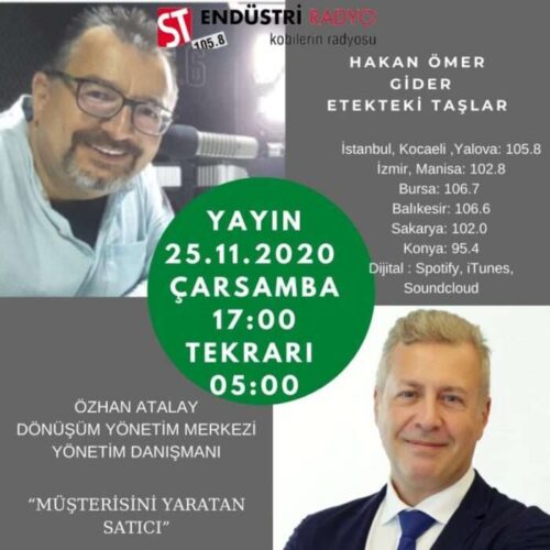 Satışları Artırmanın Yolları ST Endüstri Radyo Söyleşi Özhan Atalay