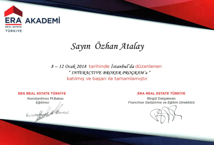 Interactive Broker Eğitimi Sertifikası Interactive Broker Eğitimi Sertifikası